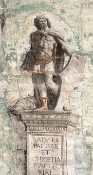 Domenico Ghirlandaio Painting - David Renaissance Florence Domenico Ghirlandaio